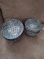 2x3 Tijgerprint Kommen - Nieuwstaat, Huis en Inrichting, Keuken | Servies, Ophalen, Keramiek, Nieuw, Kom(men)