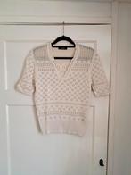 Ibana luxueus ecru gehaakt truitje M40 NW189,-, Kleding | Dames, T-shirts, Beige, Ophalen of Verzenden, Zo goed als nieuw, Lange mouw