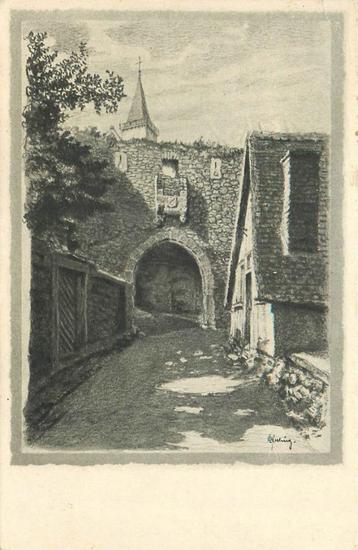 (701-206-017) Lindenfels Altes Stadttor beschikbaar voor biedingen