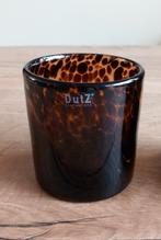 DutZ votive  Leopard  windlicht., Huis en Inrichting, Woonaccessoires | Kandelaars en Kaarsen, Ophalen of Verzenden, Nieuw, Overige materialen
