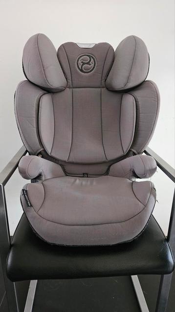 Cybex Solution Z-fix Platinum autostoel in zeer goede staat. beschikbaar voor biedingen