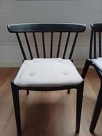 6 stuks stapelbare stoelen van Woood, Ophalen, Zwart, Vijf, Zes of meer stoelen