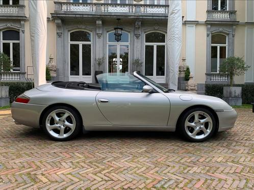 Porsche 911 3.4 Carrera Cabriolet AUT 2000 Grijs, Auto's, Porsche, Particulier, Benzine, Cabriolet, Automaat, Geïmporteerd, Zilver of Grijs