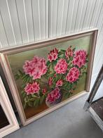 Schilderij M. Wijngaarden - Bloemenstilleven, Antiek en Kunst, Kunst | Schilderijen | Klassiek, Ophalen