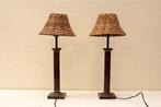 2 Tafellampjes 38870, Huis en Inrichting, Lampen | Tafellampen, Ophalen of Verzenden, Gebruikt, Minder dan 50 cm