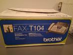 Brother fax machine/ fax-T104, Telecommunicatie, Faxen, Ophalen of Verzenden, Zo goed als nieuw, Fax