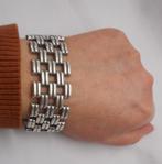 Zilveren prachtige royale antieke armband nr.1270