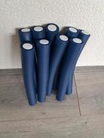 Papillotten, 9 stuks, zo goed als nieuw, 23- 3 cm, Sieraden, Tassen en Uiterlijk, Uiterlijk | Haarverzorging, Ophalen of Verzenden