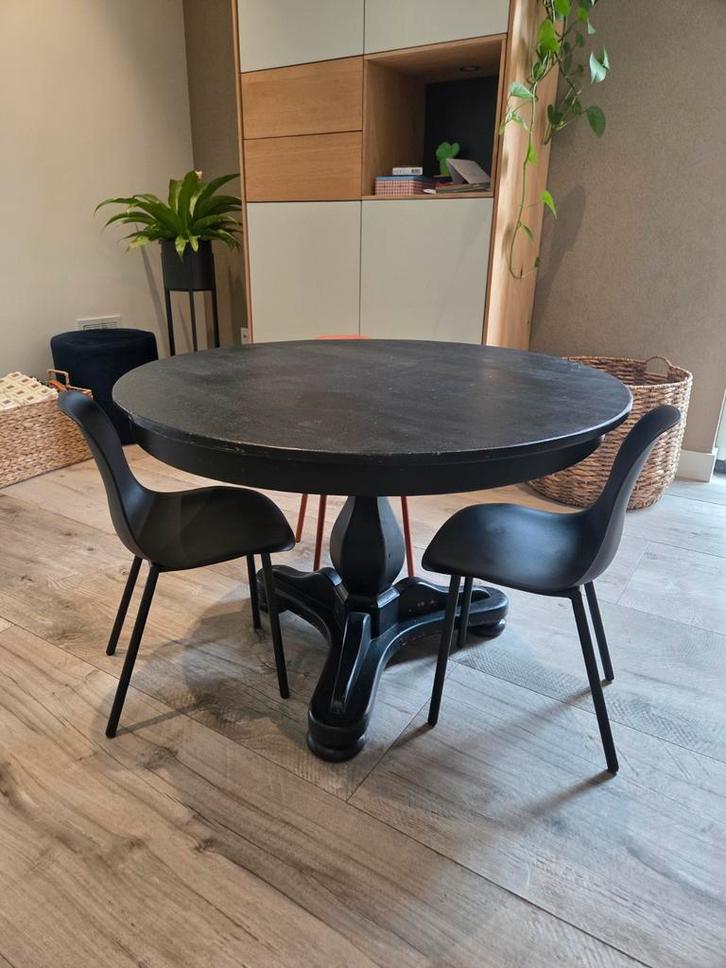 Ronde houten (kinder)tafel, Kinderen en Baby's, Overige Kinderen en Baby's, Gebruikt, Ophalen
