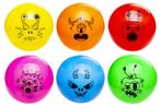 PARTIJ BAL MONSTER GEZICHT 23CM, ., Nieuw, Ophalen of Verzenden, .