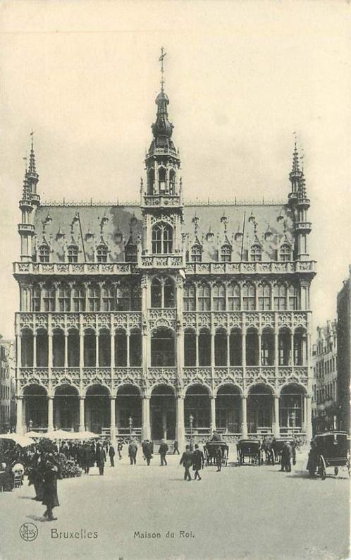 (381-229-035) Bruxelles Maison du Roi, Verzamelen, Ansichtkaarten | Buitenland, Overig Europa, Verzenden