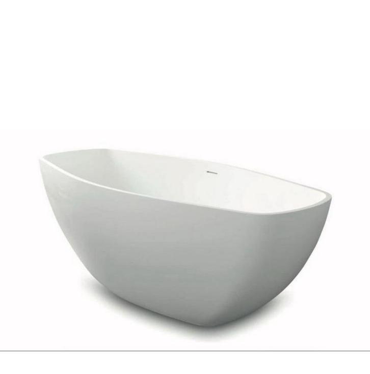 Vrijstaand bad - Solid Surface - 170x80 cm, Doe-het-zelf en Verbouw, Sanitair, Nieuw, Bad, Steen, Ophalen of Verzenden