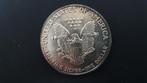 1oz fine silver one dollar usa, Ophalen of Verzenden, Noord-Amerika, Losse munt, Zilver