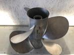 Duoprop Bravo 3 Mercury propeller schroeven set rvs 24 pitch, Ophalen of Verzenden, Gebruikt, Motor en Techniek, Motorboot