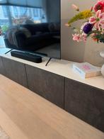 Besta ikea tv meubel 2x 120cm, Ophalen, Kunststof, 100 tot 150 cm, Zo goed als nieuw