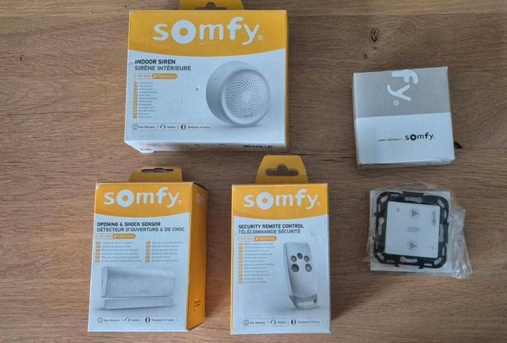 Somfy Protect  en tahoma scenario player NIEUW!, Doe-het-zelf en Verbouw, Rolluiken, Nieuw, Minder dan 100 cm, Minder dan 100 cm