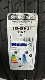 Continental PremiumContact 6 315/45/21, 285 mm, Nieuw, Band(en), Zomerbanden