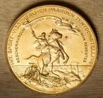 Medaille tentoonstelling sport visserij paarden 1892, Postzegels en Munten, Penningen en Medailles, Ophalen of Verzenden, Brons