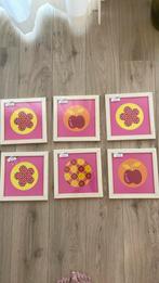 6 nieuwe schilderijen 23 x 23, Ophalen of Verzenden, Nieuw