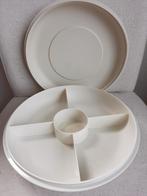 Tupperware verdeelschaal hapjes schaal met deksel, Ophalen of Verzenden, Zo goed als nieuw, Schaal