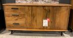 Showroomopruiming | Dressoir Elias | Mangohout, 150 tot 200 cm, Nieuw, Ophalen of Verzenden, Metaal