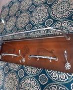 Vintage kapstok hoedenplank, Wandkapstok, Gebruikt, Ophalen of Verzenden, Minder dan 100 cm