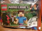 Lego sets Minecraft in goede staat., Ophalen of Verzenden, Gebruikt, Complete set, Lego