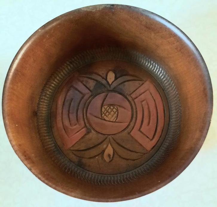 Amsterdamse school hout nijverheid schaaltje/bakje, Antiek en Kunst, Kunst | Overige Kunst, Ophalen of Verzenden