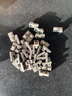 Lego hinge plate dark gray 35 st., Ophalen of Verzenden, Zo goed als nieuw