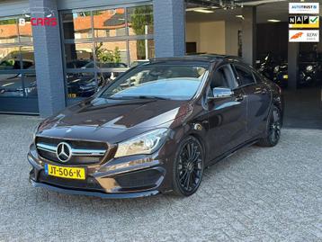 Mercedes-Benz CLA-klasse AMG 45 4MATIC AmbiL|Leer|Pano|XlNav beschikbaar voor biedingen