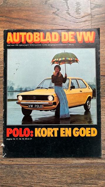De Volkswagen 1975: Volkswagen Polo Typ 86 beschikbaar voor biedingen