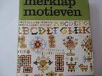Merklap motieven. Albarta Meulenbelt., Ophalen, Gebruikt, Handborduren, Patroon