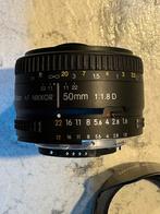 Nikon 50mm 1.8 Af D, Ophalen of Verzenden, Zo goed als nieuw, Standaardlens