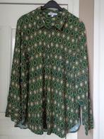 MISS E plus vintage blouse:mt 52, Kleding | Dames, Grote Maten, Groen, Ophalen of Verzenden, Zo goed als nieuw, Miss E