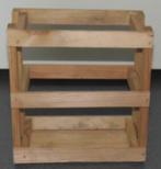 Houten kratje, cadeauverpakking voor 2 (wijn) flessen, Verzamelen, Ophalen of Verzenden, Nieuw, Frankrijk, Overige typen