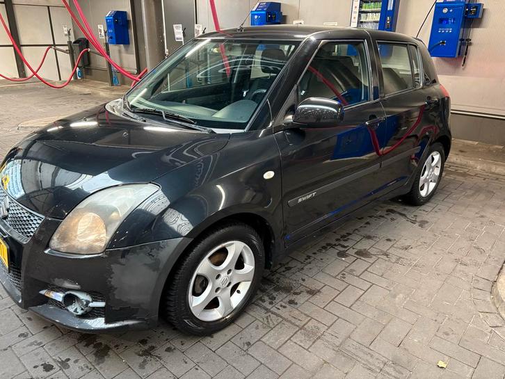 Suzuki Swift 1.5 5D 2007 Zwart, Auto's, Suzuki, Particulier, Swift, Benzine, D, Hatchback, Handgeschakeld, Origineel Nederlands