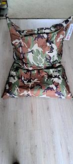 Sit&Joy Zitzak Legerprint, Ophalen, Zo goed als nieuw, Overige kleuren, Zitzak