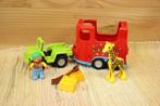 Duplo circus jeep, Ophalen of Verzenden, Zo goed als nieuw, Complete set, Duplo
