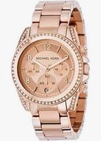 Michael kors horloge, Ophalen, Zo goed als nieuw, Staal, Overige merken