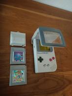 Gameboy original grijs met accesoires, Ophalen, Gebruikt, Game Boy Classic, Met games