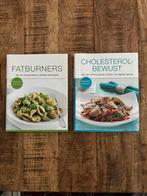 Twee Kookboeken: Fatburners & Cholesterol Bewust, beide €20, Ophalen of Verzenden, Gelezen