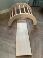 Klimboog met gijbaan hout, Kinderen en Baby's, Ophalen of Verzenden, Zo goed als nieuw
