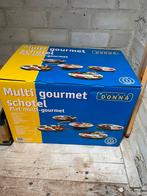 Leuk gezins gourmetstel 4 persoons, Witgoed en Apparatuur, Gourmetstellen, Ophalen, Zo goed als nieuw, 4 t/m 7 personen