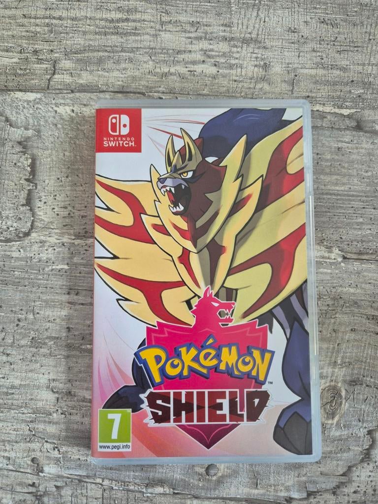 Pokémon Shield voor de Switch, Spelcomputers en Games, Games | Nintendo Switch, Zo goed als nieuw, Role Playing Game (Rpg), 1 speler
