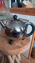 Prachtige theepot, Huis en Inrichting, Keuken | Potten en Pannen, Ophalen of Verzenden, Zo goed als nieuw, Rvs, Pot, Bus of Blik