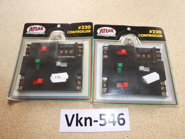 Vk-546 N Spoor Atlas USA Diverse Schakelaars en Relais, Hobby en Vrije tijd, Modeltreinen | N-Spoor, Zo goed als nieuw, Transformator of Voeding
