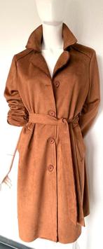 SIGNE NATURE TRENCHCOAT, BRUIN, 38,(NEW €189) ALS NIEUW💖💖, Maat 38/40 (M), SIGNE NATURE, Bruin, Ophalen of Verzenden