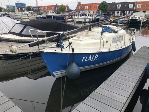 Zeilboot Compromis720, Watersport en Boten, Kajuitzeilboten en Zeiljachten, Gebruikt, Tourjacht of Cruiser, Polyester, 6 tot 9 meter