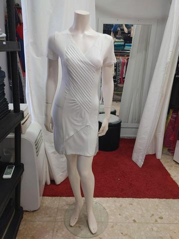 Nieuw! Gedrapeerde mooi zomer jurk van Loca, L42 stretch beschikbaar voor biedingen
