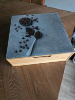 Cupshouder met glaszen plaat, Ophalen of Verzenden, Nieuw